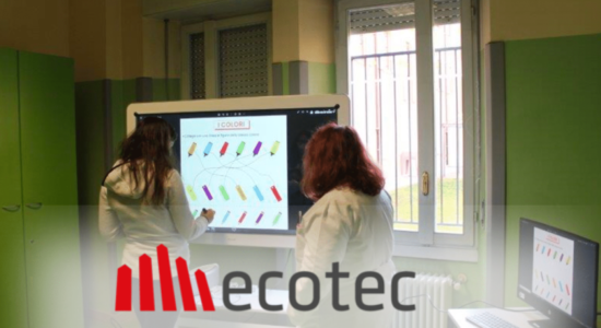 Lavagna interattiva per Fondazione Sacra Famiglia: il progetto Ecotec per comunicazione e attività di gruppo