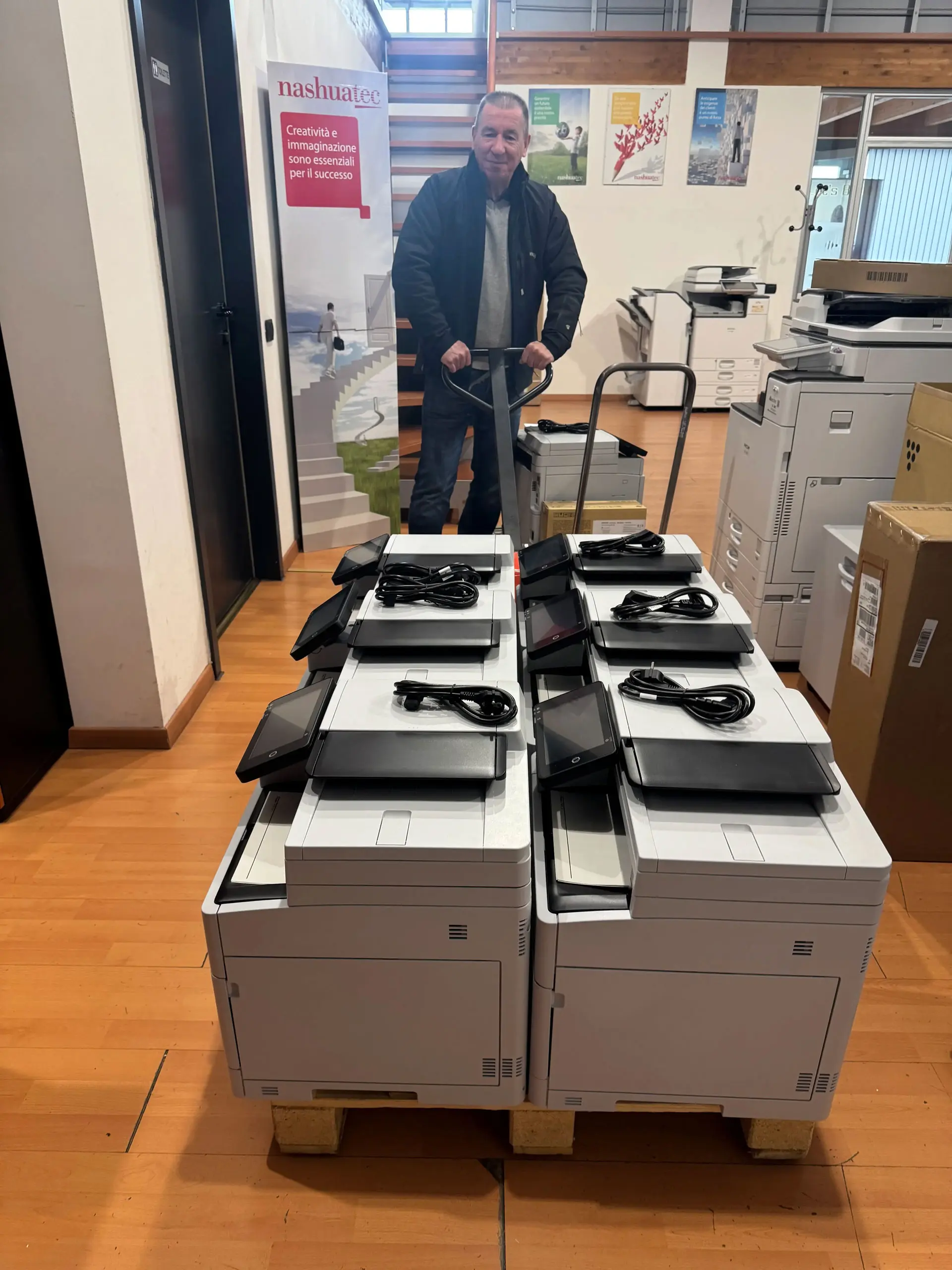 Massimo Fossati, caso studio di successo, consegna in azienda