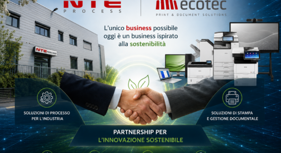 Caso di successo: NTE Process sceglie Ecotec e Ricoh per dare continuità a una crescita sostenibile